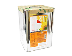 edible oil tin with collar