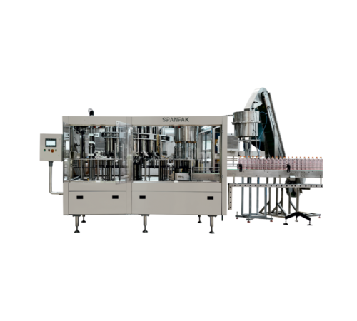 Monoblock Rotary Doser Capper Machine