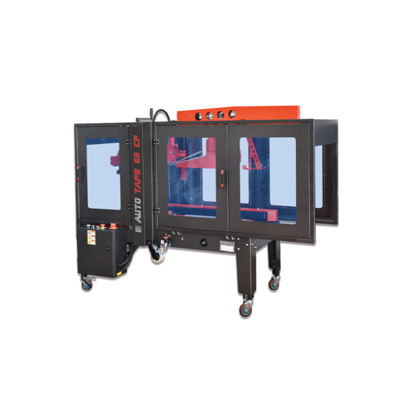 Carton Sealing Machine with Auto Flap Closure System